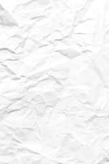 Fototapeta premium White clean crumpled paper