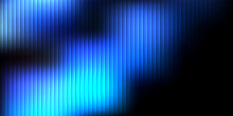 Abstract blue gradient background with vertical lines and glowing neon light effects modern desain © Holil