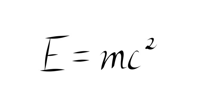 General theory of relativity says that the observed gravitational effect between masses results from their warping of spacetime. Valid description of universal gravitational force vector illustration.