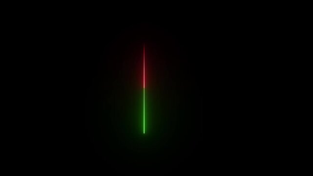 Halogen or led light lamps elements pack for night party or game design.green and pink Colorful neon  glowing lines or borders collection isolated on dark.Color laser beam.