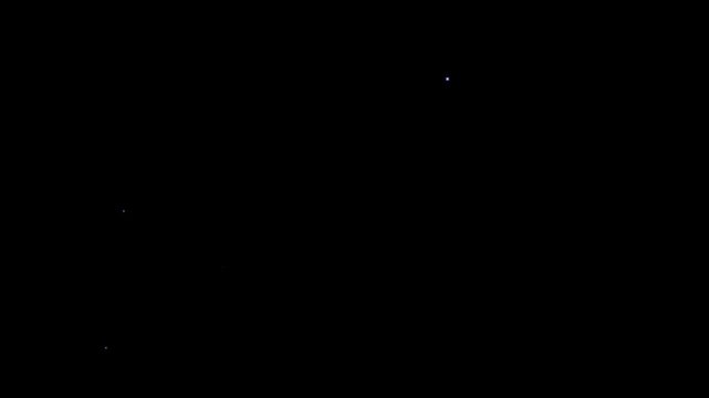 Glitter sparkle animated Black screen background ,Shining stars and sparkle twinkle light .Blinking retro vector stars and dots,4k animation.night sky horizontal.
