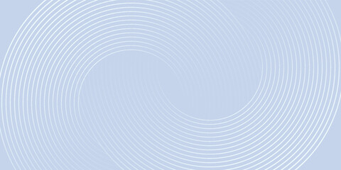 Abstract sinple blue art background with circle elements. Digital technology poster modern illustrations line © sukron