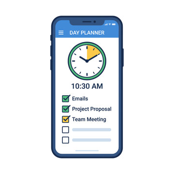 Smartphone Productivity Apps Icon