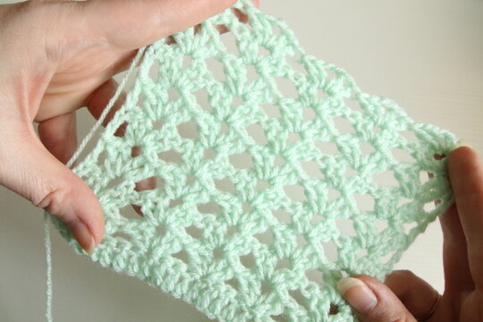 handmade crochet lace pattern