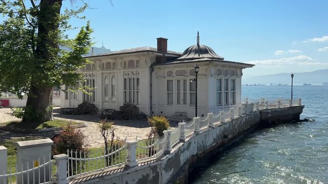 The Kaiser Wilhelm II Pavilion is a historic, prefabricated wooden structure built in 1898 by Sultan Abdulhamid II for the visit of German Emperor Kaiser Wilhelm II to th