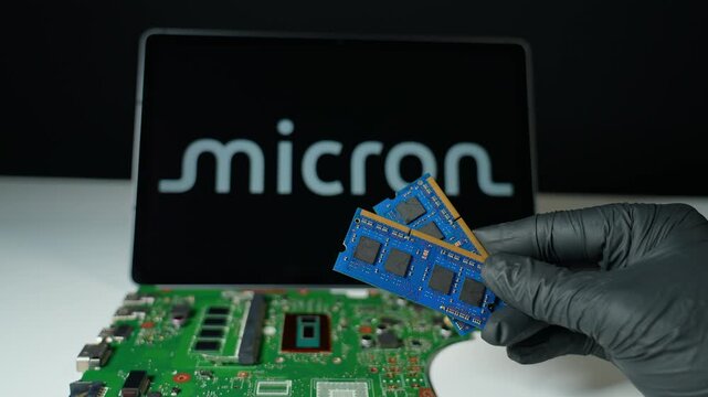 Micron Technology, American multinational semiconductor company that manufactures computer memory and computer data storage products