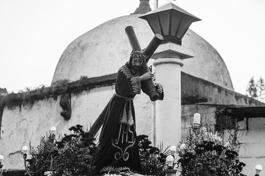 old stone cross