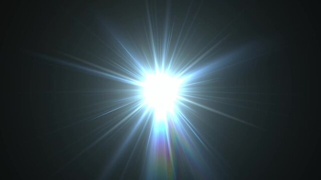 optical sun the bright flash. White glowing light explodes on a transparent background. Transparent shining sun, bright flash. Vector sparkles