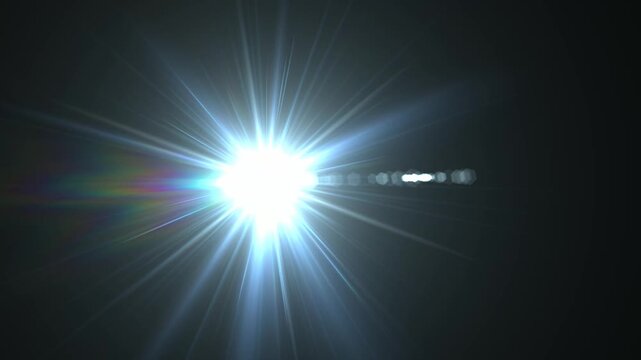 optical sun the bright flash. White glowing light explodes on a transparent background. Transparent shining sun, bright flash. Vector sparkles