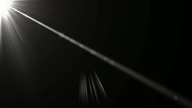 optical sun the bright flash. White glowing light explodes on a transparent background. Transparent shining sun, bright flash. Vector sparkles