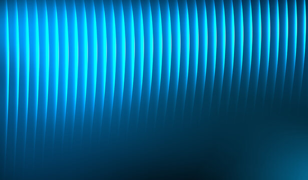 Colorful sound equalizer bars with digital audio wave effect