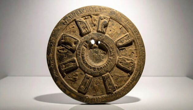 Ancient Indus Valley civilization steatite seal with undeciphered script, a rare archaeological artifact