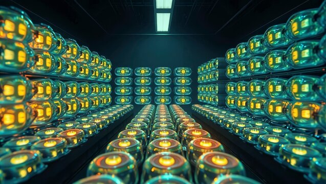 Battery storage overload concept abstract energy pressure background for infrastructure analysis