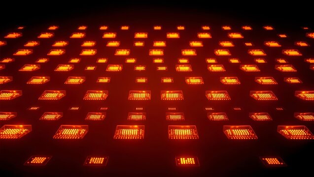 Rolling blackout concept abstract sequential power outage for energy crisis reports