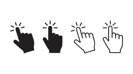 Fototapeta premium cursor icons