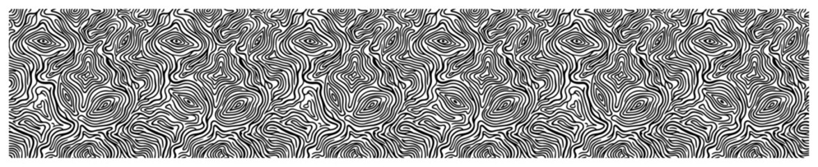 Fototapeta premium Organic wavy lines and topographical texture pattern in abstract liquid style