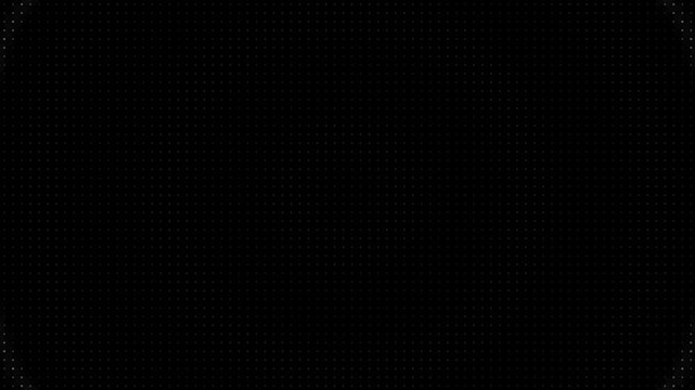 Radial Halftone Bell Strike Animation: Glowing Dot Grid with Concentric Ring Pulse, Harmonic Overtone Waves & Resonant Afterglow Effect