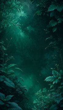 Green background
