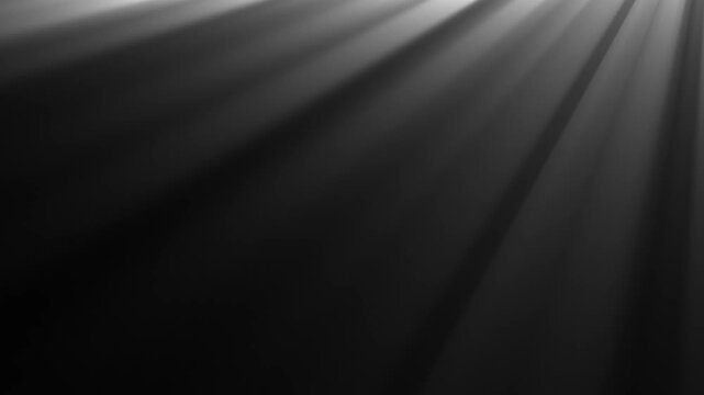 Soft Abstract Light Leak Rays from Top Right Corner for Video Editing