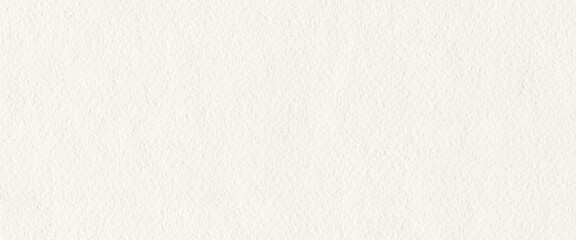 Off white paper texture background. Rough surface of blank sheet for artistic creative project. Empty document with grain pattern. Minimal design element for banner, greeting card, mockup © Irina Sokol