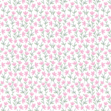 Pink Wildflower Meadow 