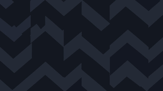 Abstract dark geometric pattern with zig-zag lines and chevron shapes