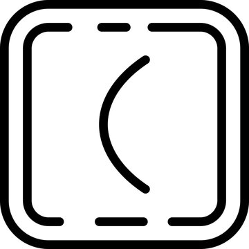Bracket round Icon