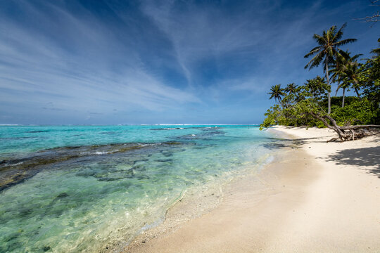 Plage Hana Iti - Huahine - Tahiti