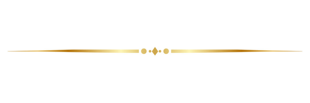 Golden line, gold line, aesthetic line, line border illustration 