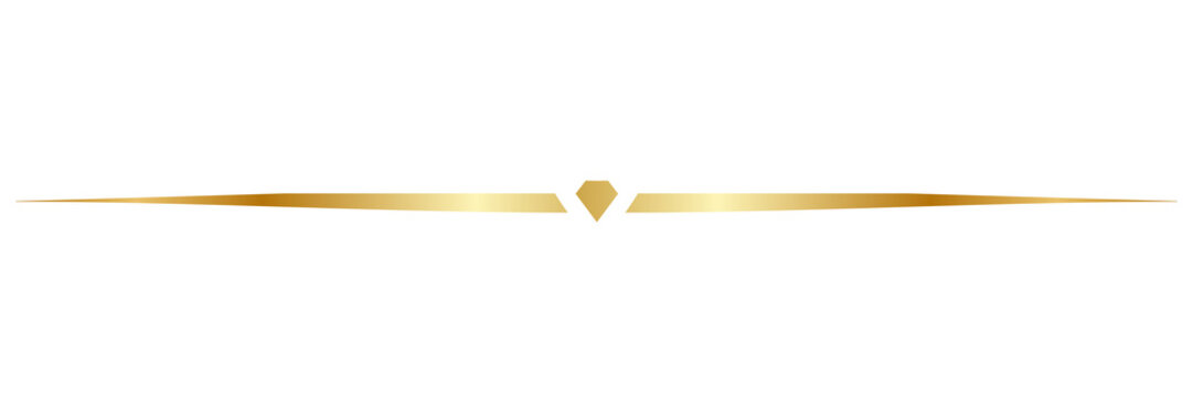Golden line, gold line, aesthetic line, line border illustration 