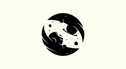 Abstract celestial sphere graphic design © String