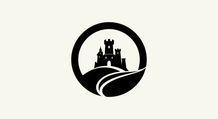 Castle silhouette design © Topscor