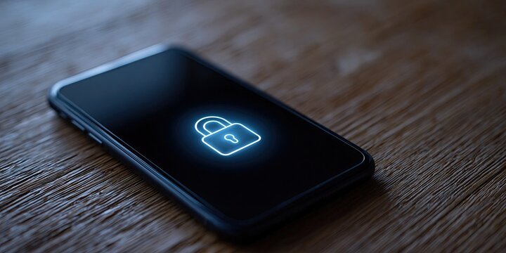 Photo of smartphone encryption and cybersecurity app