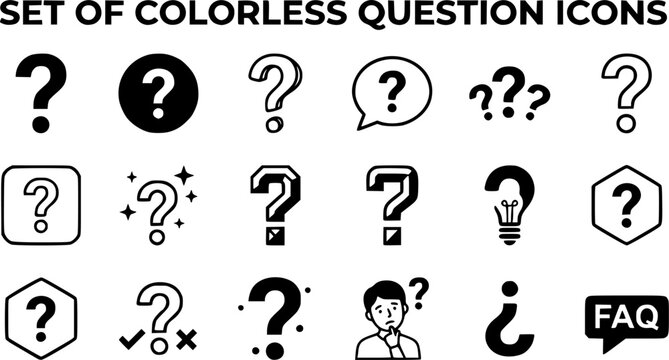Golden question icon. Vector illustration.