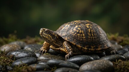 Obraz premium turtle on the grass