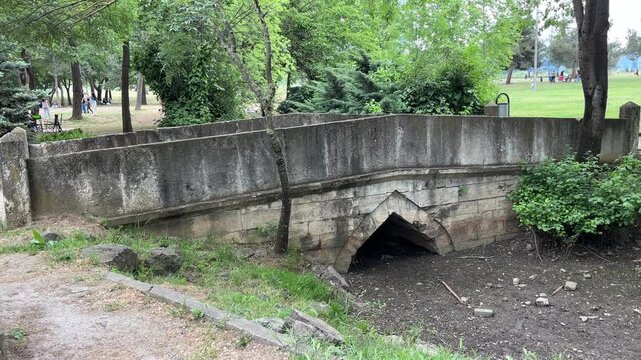 There is an old bridge and fountain in this meadow where Fatih Sultan Mehmet passed away.