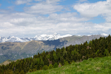 Obraz premium mountain landscape in the alps