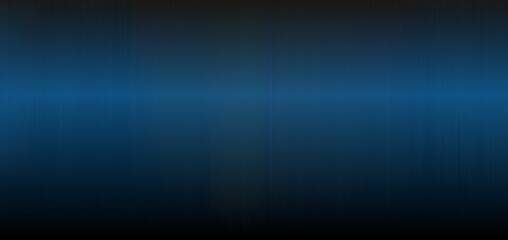 Obraz premium Sleek dark background with a centralized vibrant blue horizontal light band. Excellent for corporate landing pages, modern tech presentation slides, and clean backdrops.