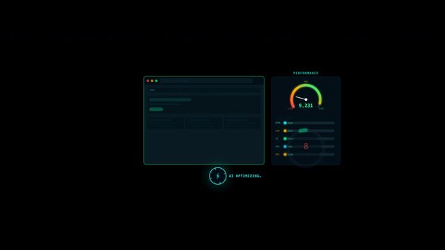 Computer interface for hacknet terminal, perfect for cybersecurity concepts, hacking simulations, tech websites, and programmingrelated designs.