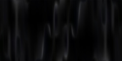 Black velvet curtain background. Closed curtains backdrop for theater stage, cinema, silent movie screen. Noir horror drapery wallpaper for award, show, performance. Vector old Hollywood scene concept © Dul