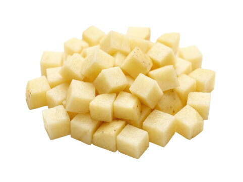 Puffed Cereal Corn Snack White Isolated on White Background