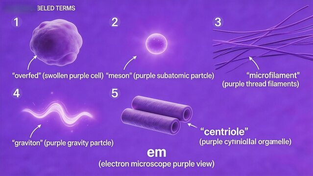 Cellular Structures Under Microscope