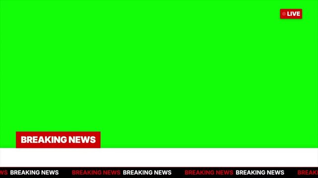 TikTok Style Following Account Animation with Green Screen Profile, Social Media Follow Button, Subscriber Notification, Engagement Call to Action 4k video