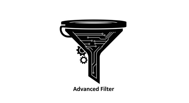 Advanced Industrial Filter System Component.
