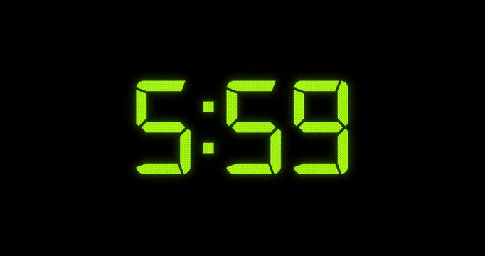 6am Alarm Green Digital