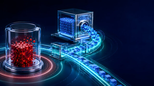 Cyber Threat Quarantine With Secure Data Vault And Clean Data Transfer