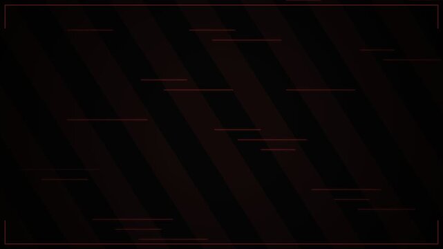 Digital Loading Screen with Red Text on Black Background and Glitch Effect