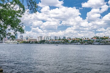 Fototapeta premium davis island, Tampa, florida
