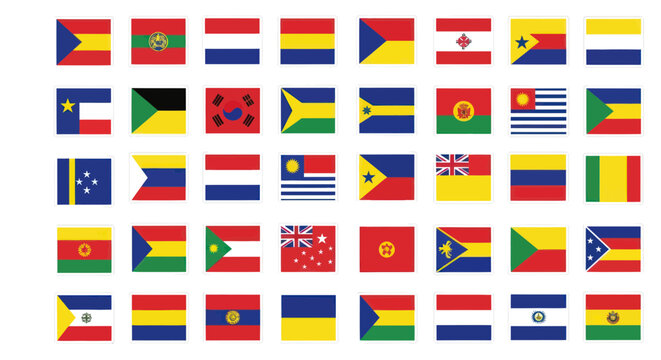 Collection of World Flags