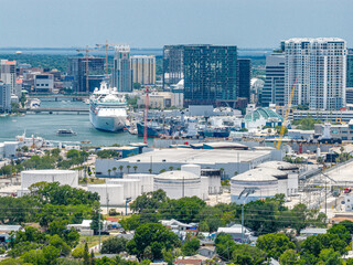 Fototapeta premium davis island, Tampa, florida